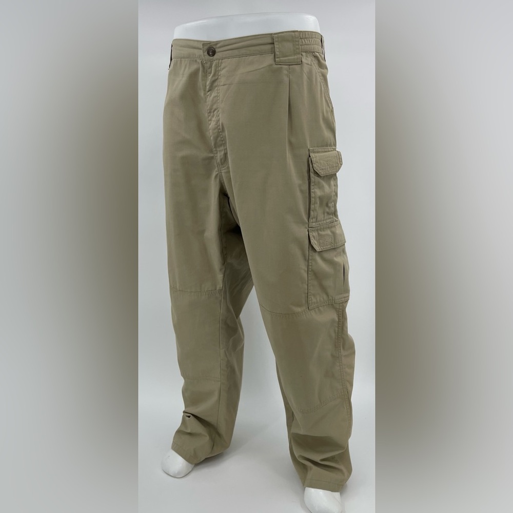 5.11 Tactical Pants Men’s 44x31.5 Tagged 32 Tan Cargo Ripstop Tacite Pro 74273